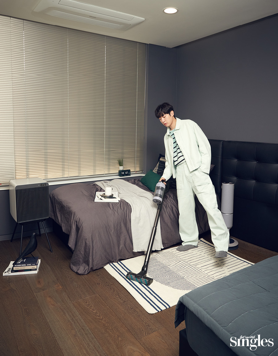 하트시그널 출연진이 삼성전자 비스포크 가전과 함께한 싱글즈 화보